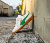 PUMA CLASSIC LOW WHITE GREEN GUM BOTTOM