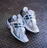 NEW BALANCE 1906 TRAINERS WHITE SILVER ICE BLUE