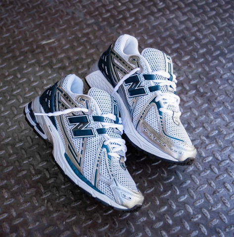 NEW BALANCE 1906 TRAINERS WHITE SILVER ICE BLUE