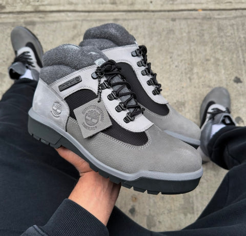 TIMBERLAND HIKING BOOTS GREY BLACK