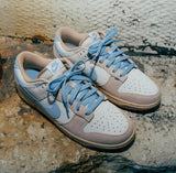 NIKE DUNK LOW OFF WHITE NUDE UNC BLUE