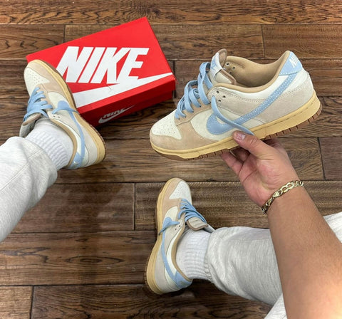 NIKE DUNK LOW OFF WHITE NUDE UNC BLUE – Live-kickz