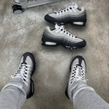 NIKE AIR MAX 95 GREY WHITE BLACK