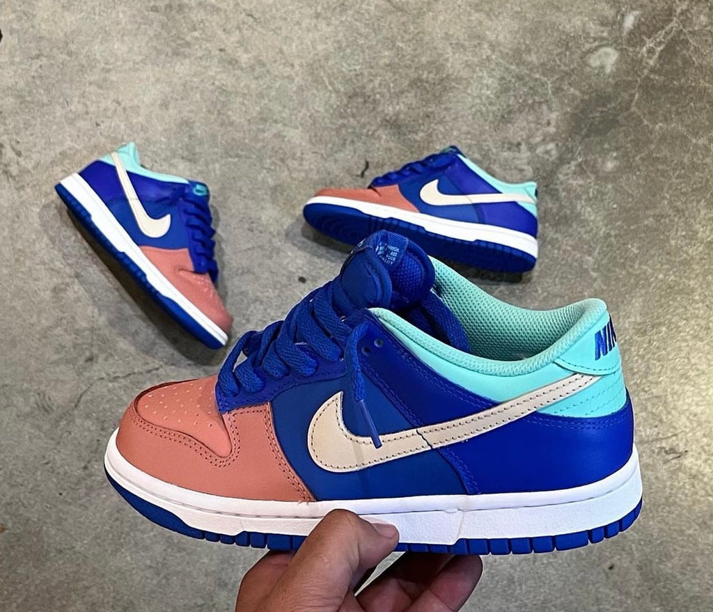 NIKE DUNK ROYAL PEACH TEAL SILVER