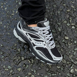 SAUCONY HYBRID TRAINERS BLACK GREY