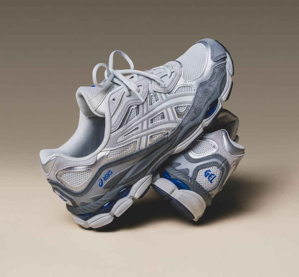 ASICS GEL TRAINERS GREY ROYAL