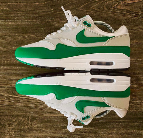 NIKE AIR MAX 1 GREEN WOMENS