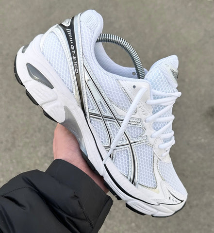 ASICS GEL RUNNERS WHITE GREY