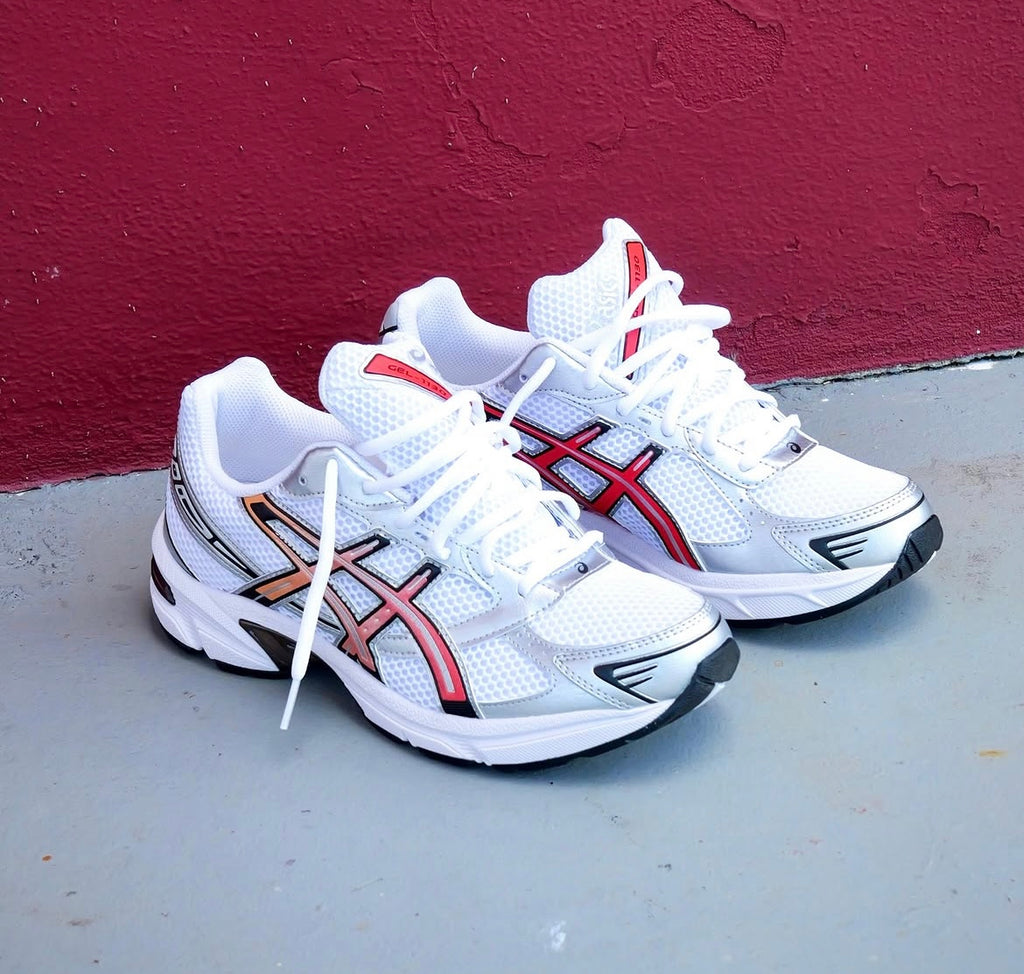 ASICS GEL TRAINERS WHITE INFRARED