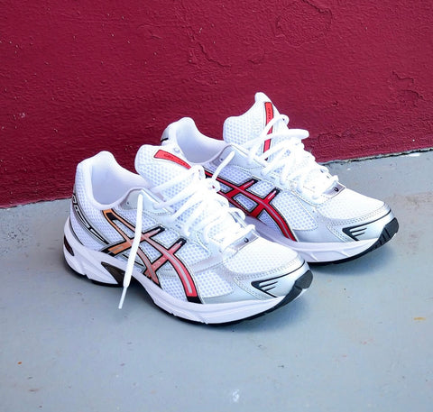 ASICS GEL TRAINERS WHITE INFRARED
