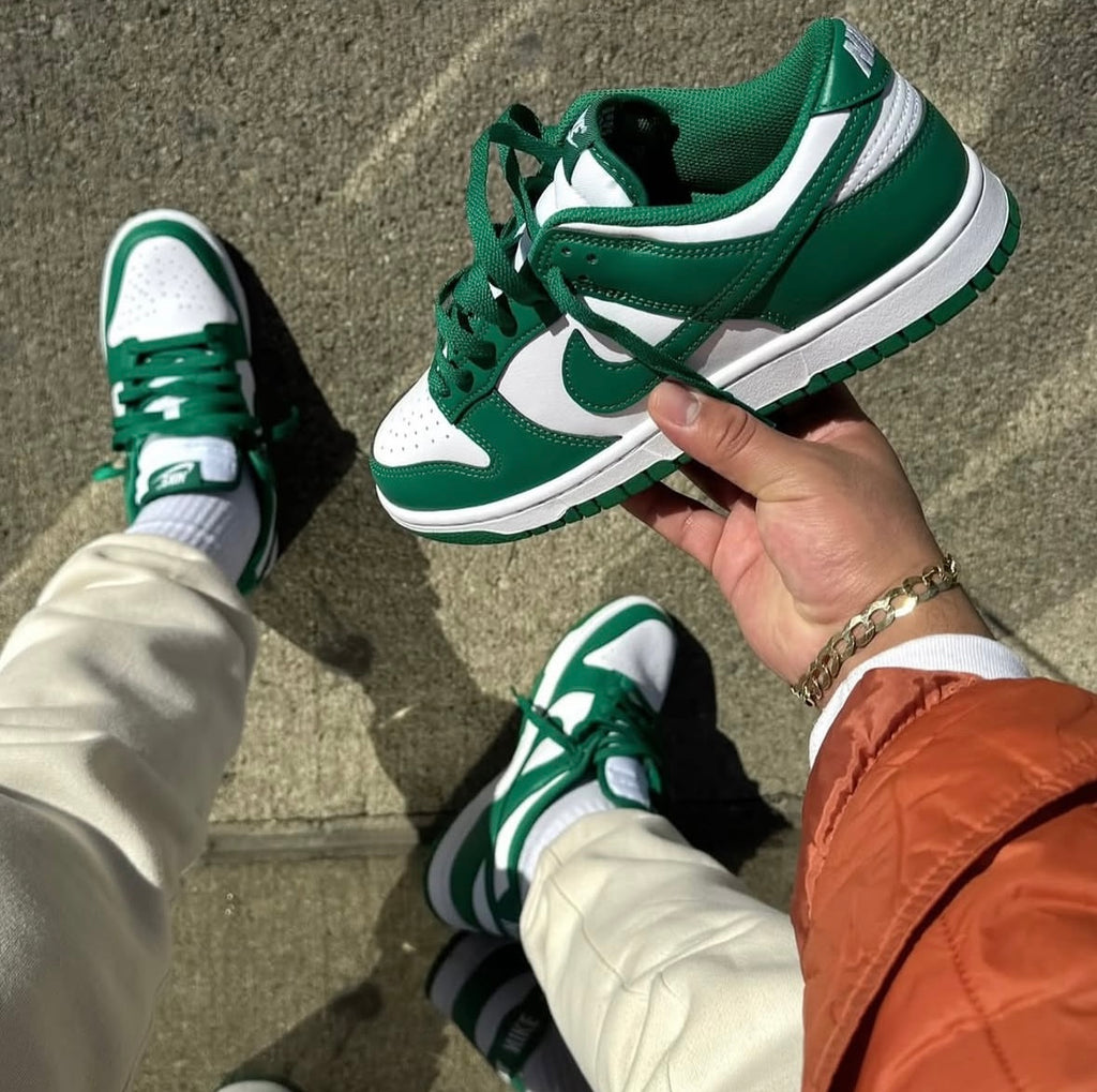 NIKE DUNK LOW WHITE GREEN