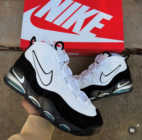 NIKE UPTEMPO WHITE BLACK TEAL