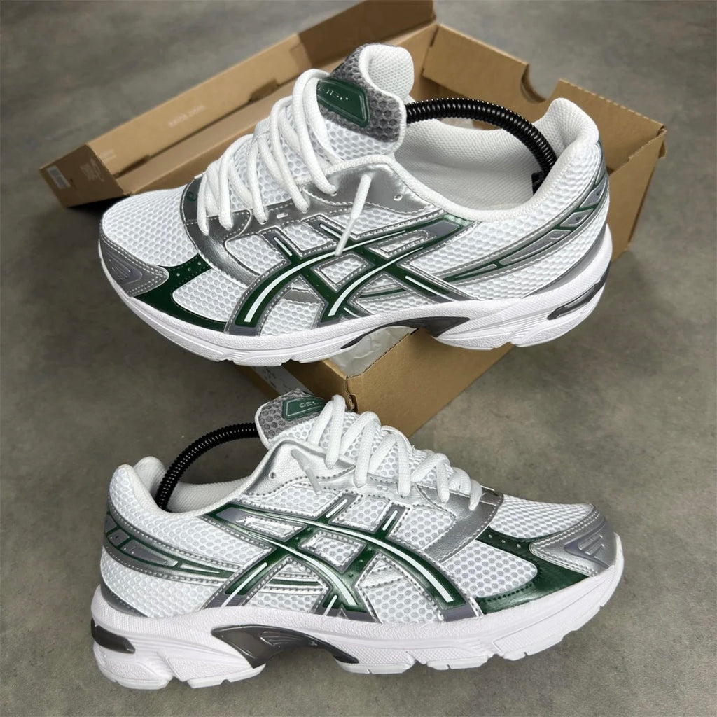 ASICS GEL TRAINERS PINE GREEN