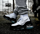 NIKE UPTEMPO WHITE BLACK TEAL