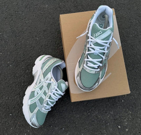 ASICS GEL TRAINERS WHEAT GRASS