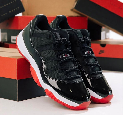 AIR JORDAN 11 LOW BRED KIDS