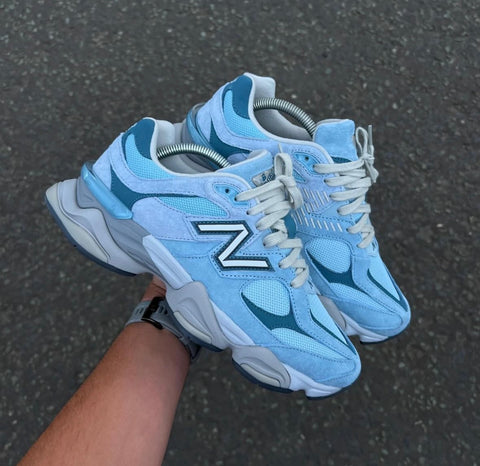 NEW BALANCE X TRAINERS ICE BLUE