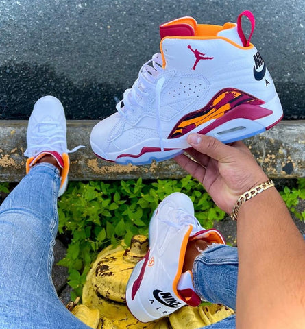 JORDAN MVP WHITE YELLOW MAROON