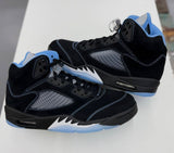 AIR JORDAN 5 BLACK UNIVERSITY BLUE