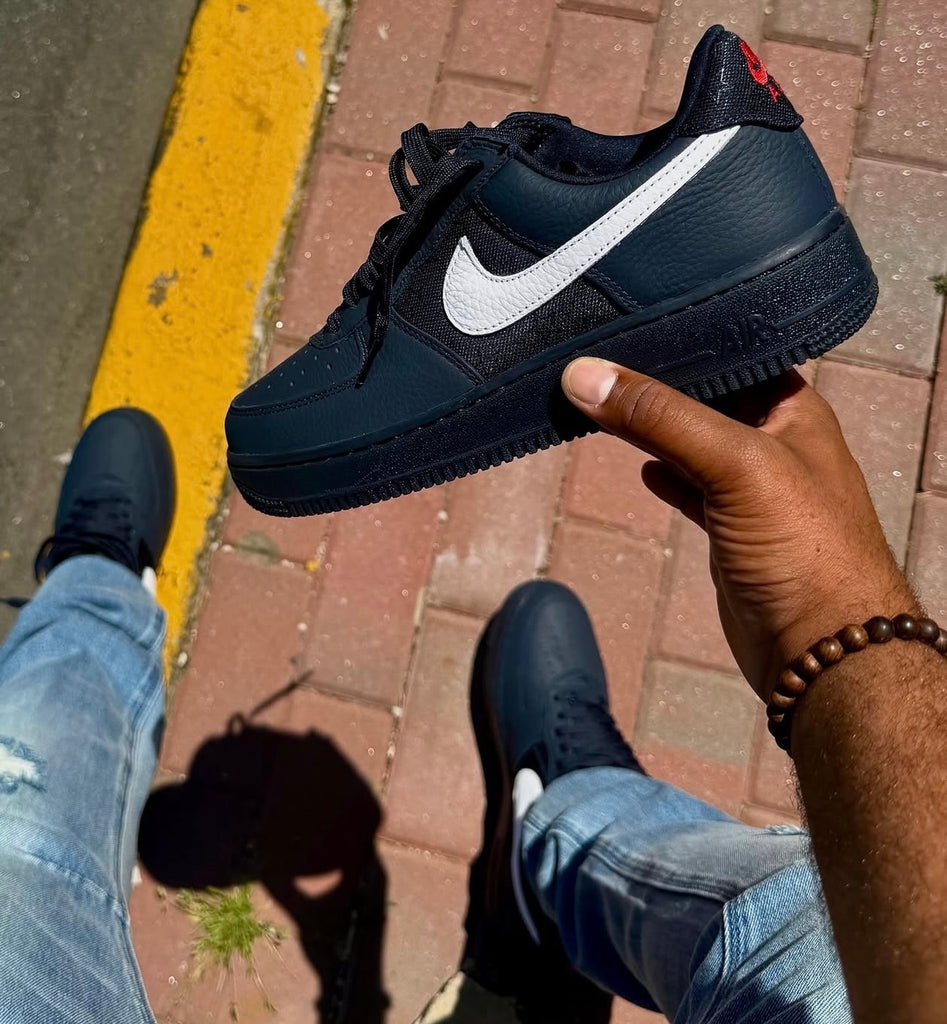 NIKE AIR FORCE 1 NAVY USA