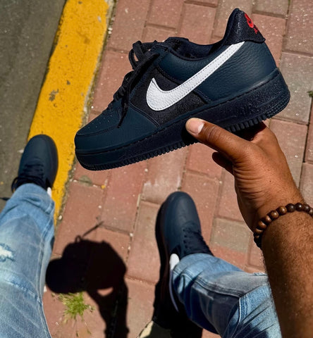 NIKE AIR FORCE 1 NAVY USA