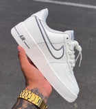 NIKE AIR FORCE 1 OFF WHITE GREY