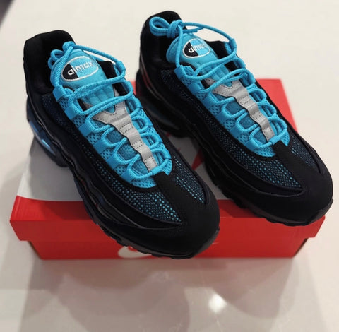 NIKE AIR MAX 95 BLACK AQUA