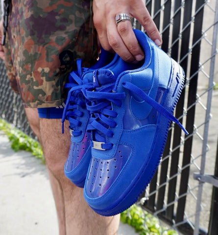 NIKE AIR FORCE 1 TRIPLE ROYAL