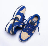NIKE DUNK LOW BLUE NUDE BLACK