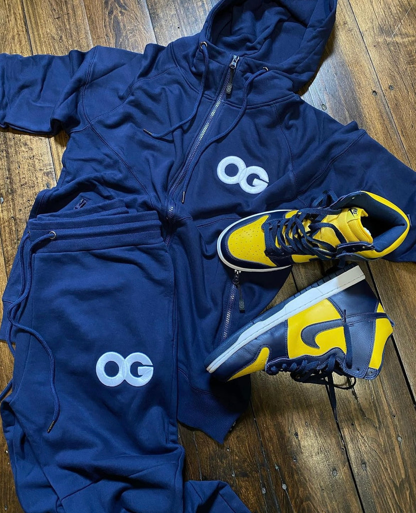 OG SWEAT SUIT NAVY Live kickz