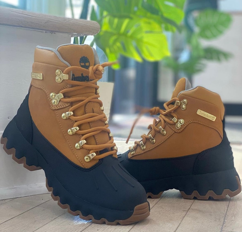 TIMBERLAND FIELD BOOTS WHEAT BLACK