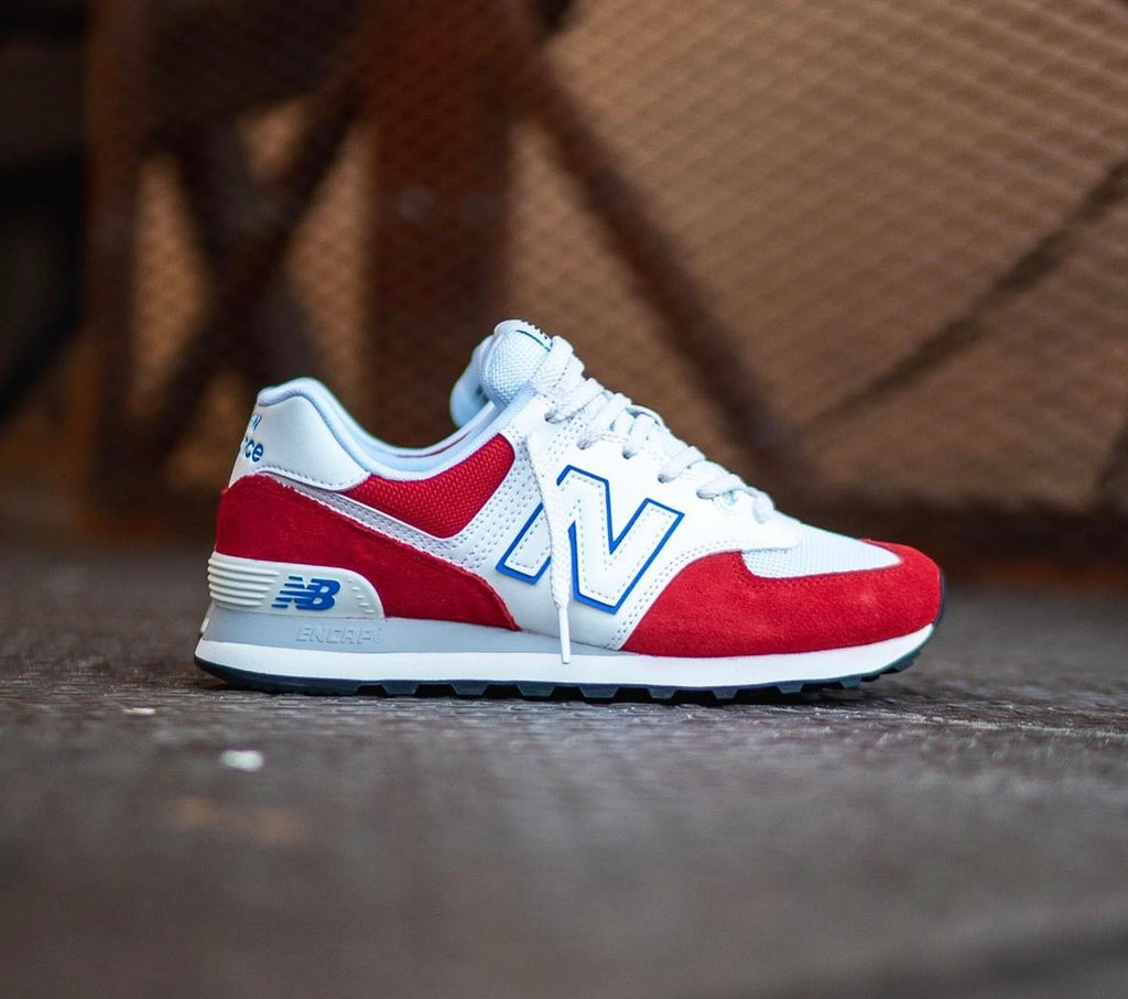 NEW BALANCE ORIGINAL WHITE RED Live kickz