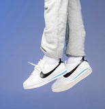NIKE CORTEZ WHITE BLACK UNC