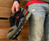 PUMA RUNNERS ARMY GREEN BLACK RED
