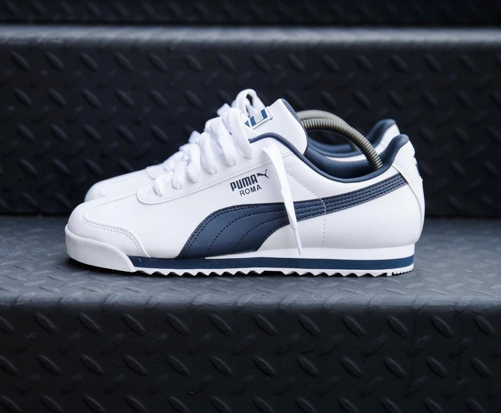PUMA CLASSIC WHITE NAVY