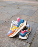 NEW BALANCE TRAINER BLUE MULTICOLOR