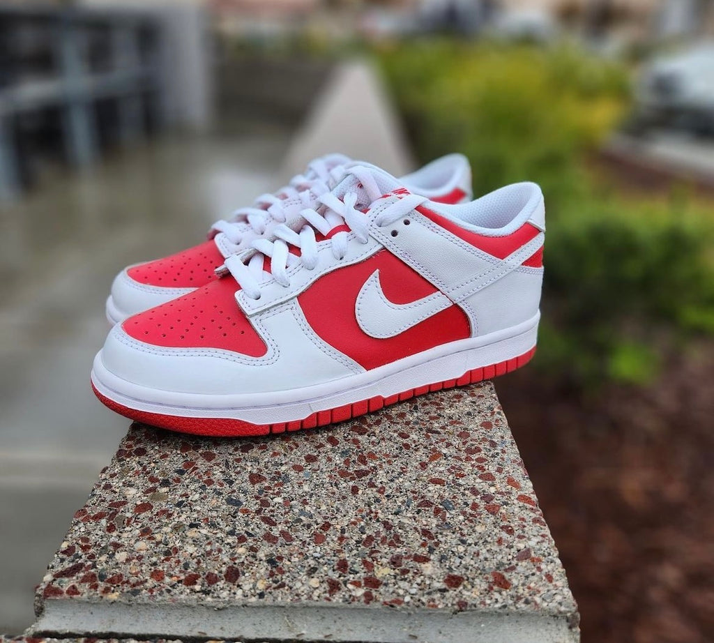 NIKE DUNK LOW WHITE RED