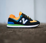 NEW BALANCE CLASSIC BLACK ORANGE BLUE