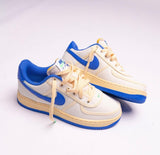 NIKE AIR FORCE 1 WOMENS OFF WHITE BLUE