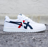 ASICS CLASSIC LOW WHITE BLUE RED
