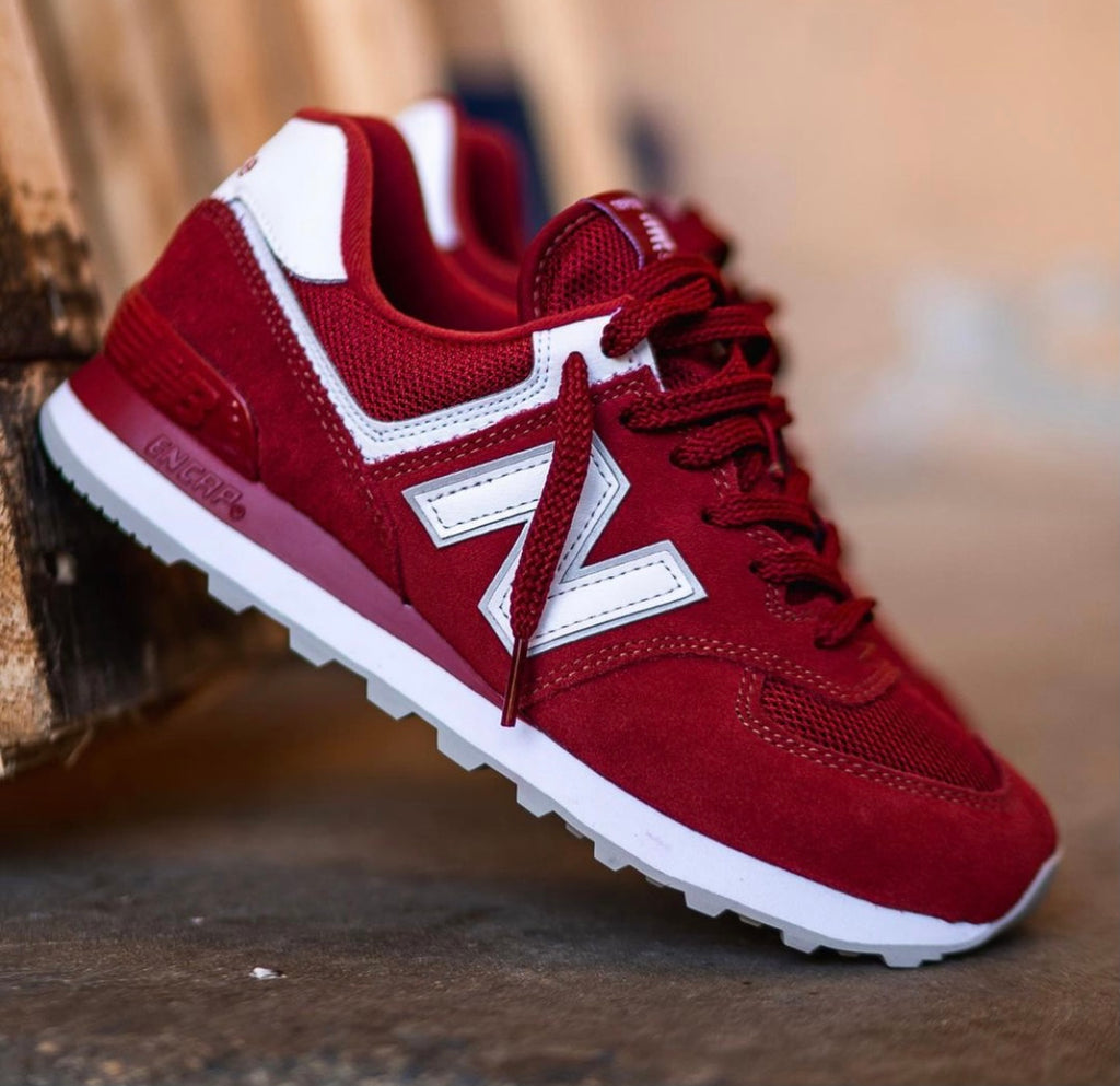 NEW BALANCE ORIGINAL MAROON GREY