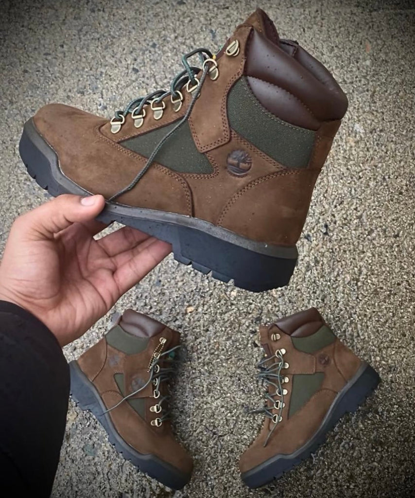 TIMBERLAND BROWN AND GREEN