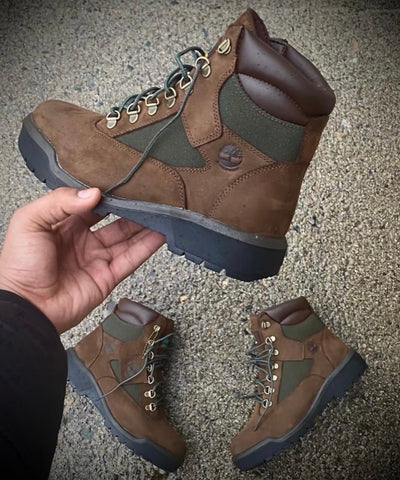 TIMBERLAND BROWN AND GREEN